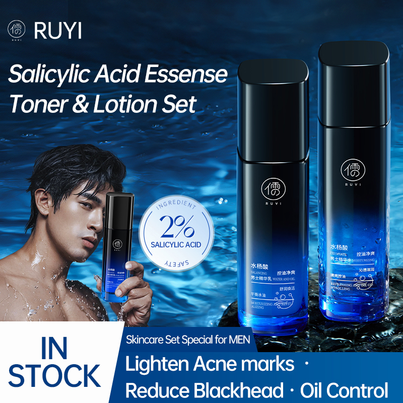 Skincare Salicylic Acid - RUYI Men Skin Care Set Salicylic