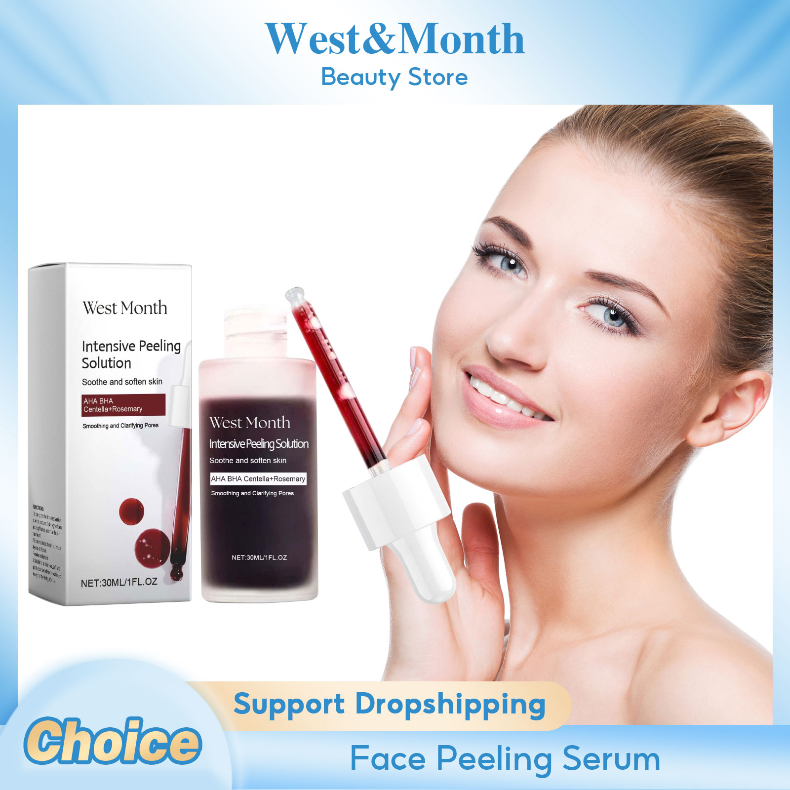 Azelaic Acid Serum - Peeling Face Serum Fruit Acid AHA