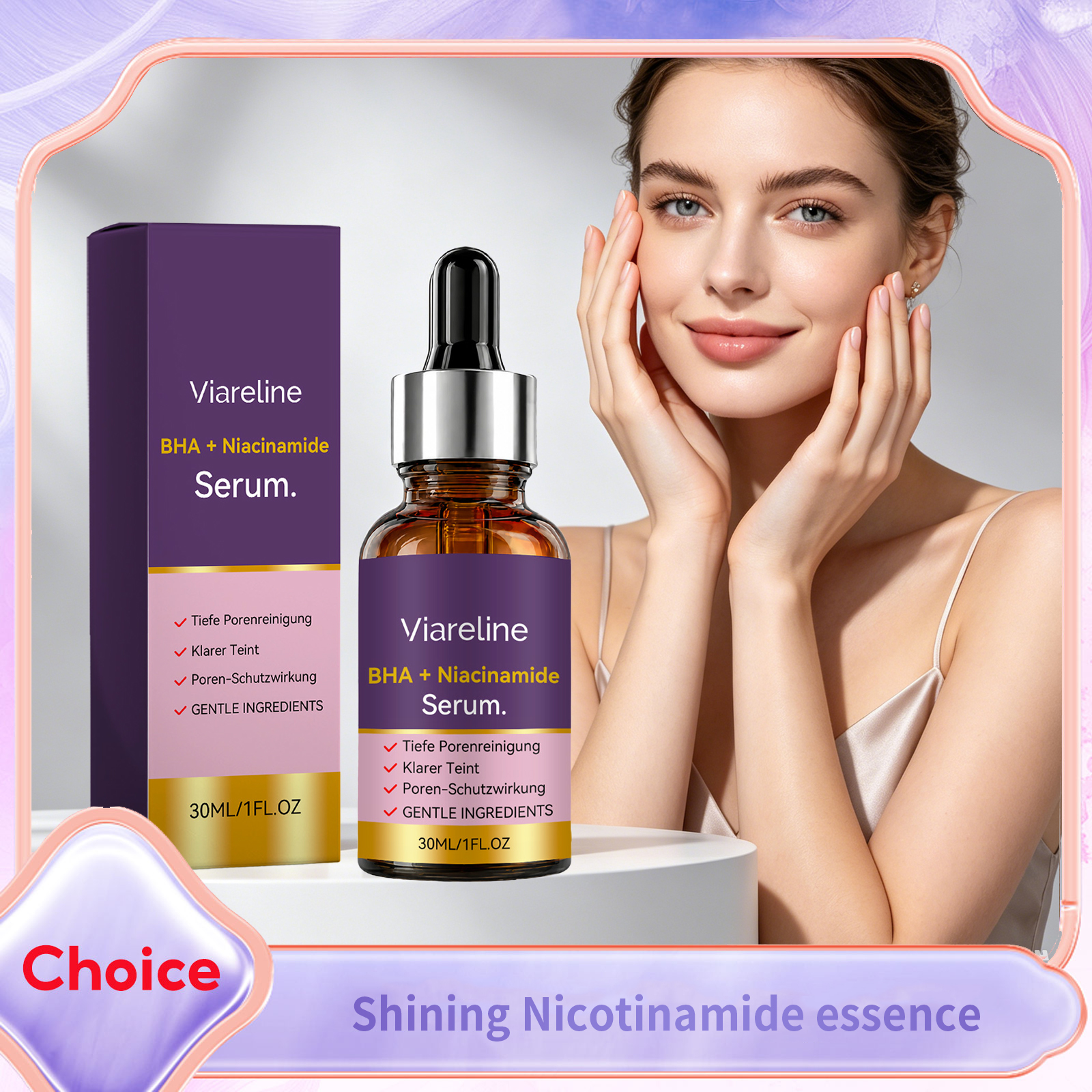 Skincare Salicylic Acid - Salicylic Acid Niacinamide Serum Brightening Glowing