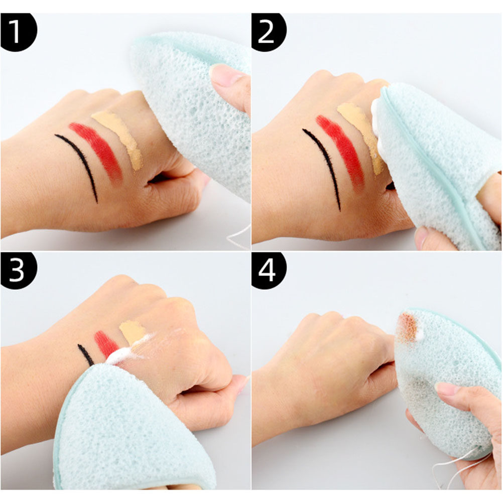 Skincare Exfoliating - 2Pcs Konjac Cleansing Sponge Set for