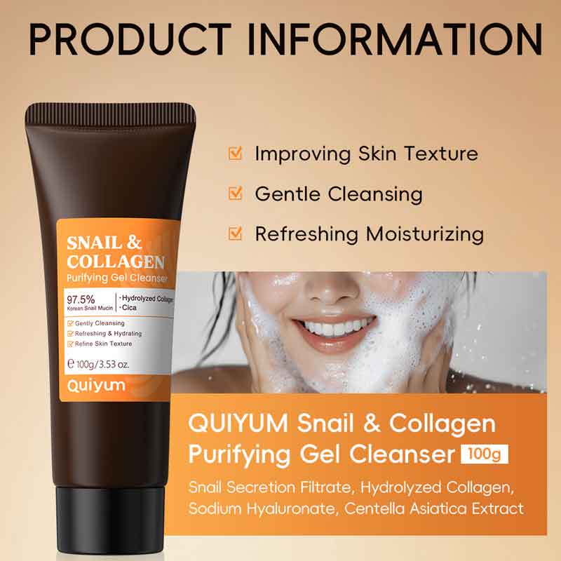 Snail Collagen Face Wash Gentl – Snail Cream Gel recenzja i cena