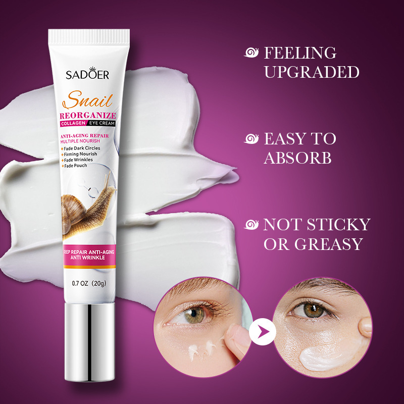 Saoder Snail Collagen Eye Crea – Snail Cream Gel recenzja i cena