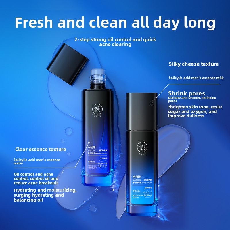 RUYI Men Skin Care Set Salicyl – Skincare Salicylic Acid recenzja i cena