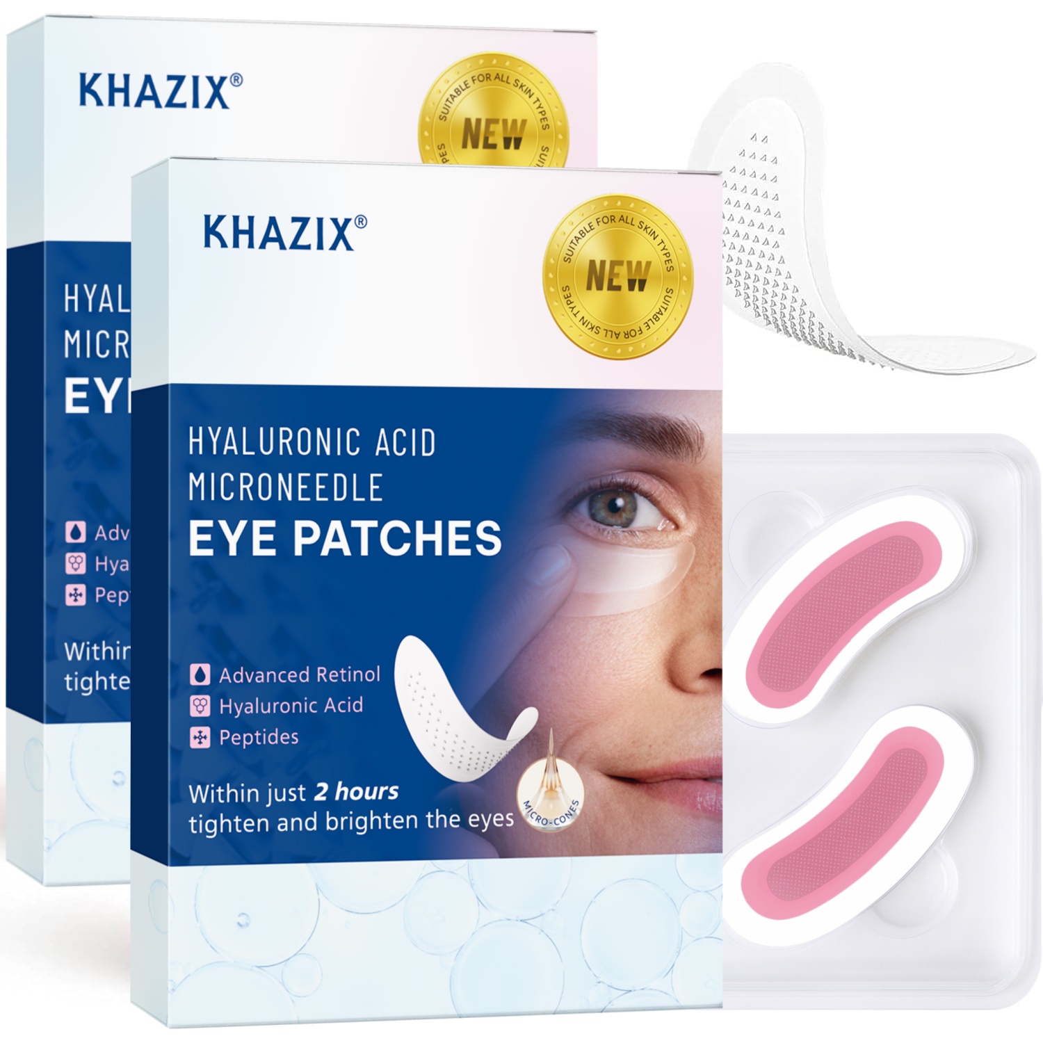 Retinol Microneedle Eye Patche – Eye Cream Peptide recenzja i cena
