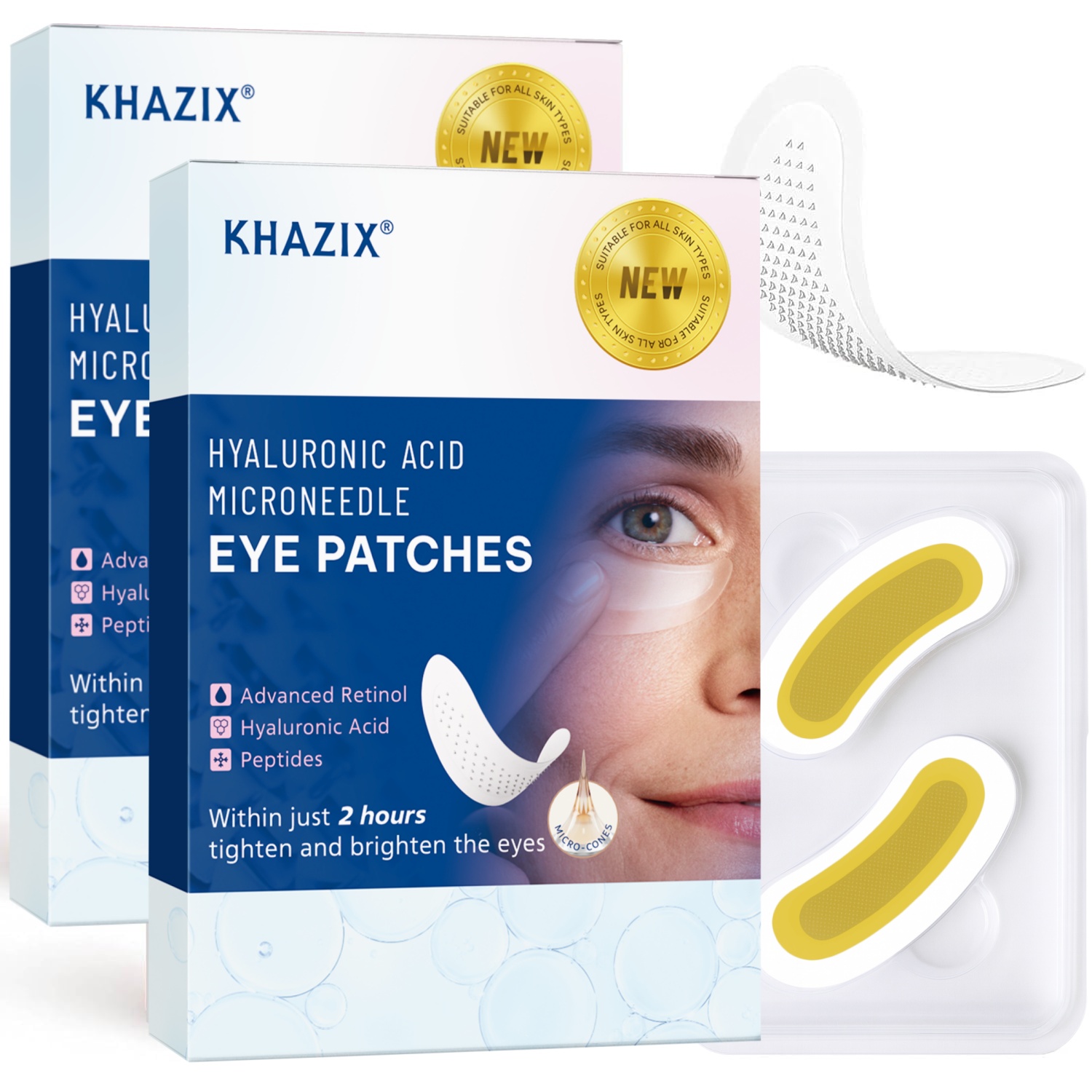 Retinol Microneedle Eye Patche – Eye Cream Peptide recenzja i cena