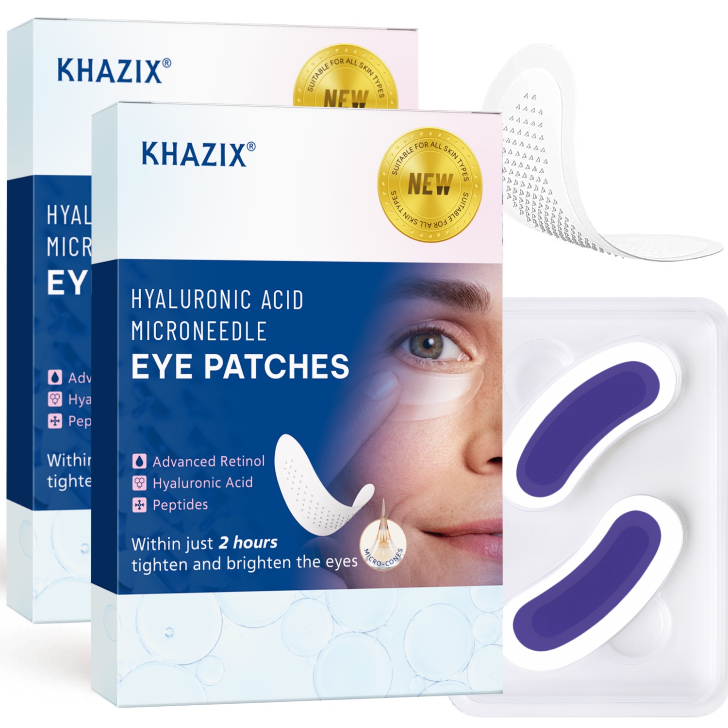 Retinol Microneedle Eye Patche – Eye Cream Peptide recenzja i cena