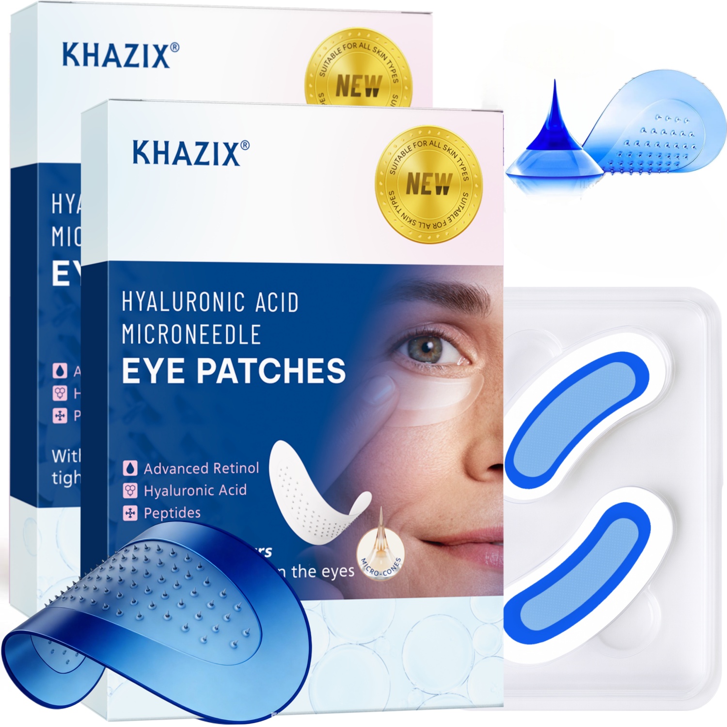 Retinol Microneedle Eye Patche – Eye Cream Peptide recenzja i cena