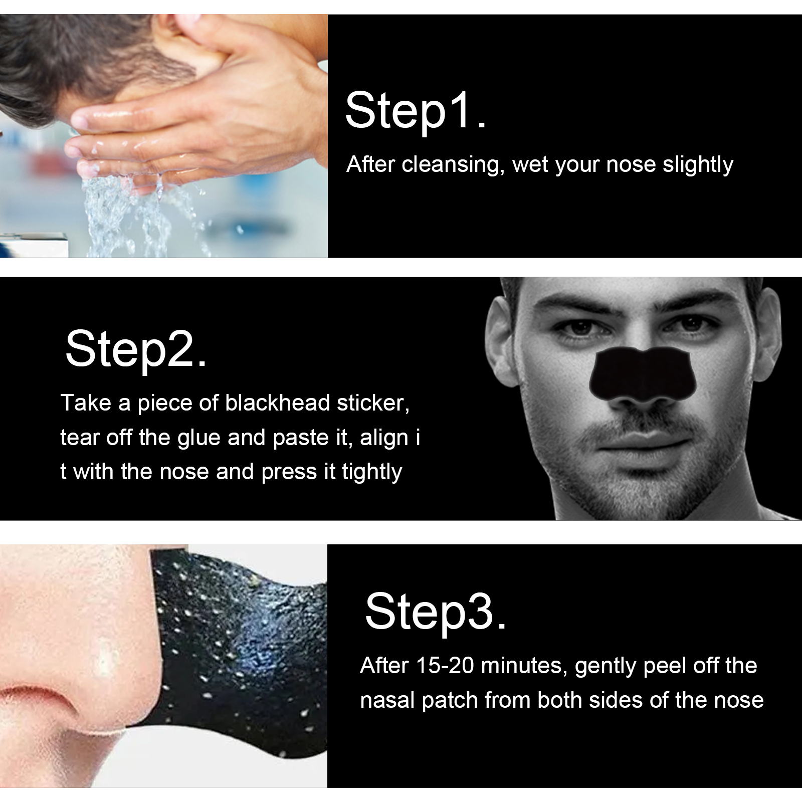 10-100Pcs Nose Blackhead Stick – Skincare Exfoliating recenzja i cena