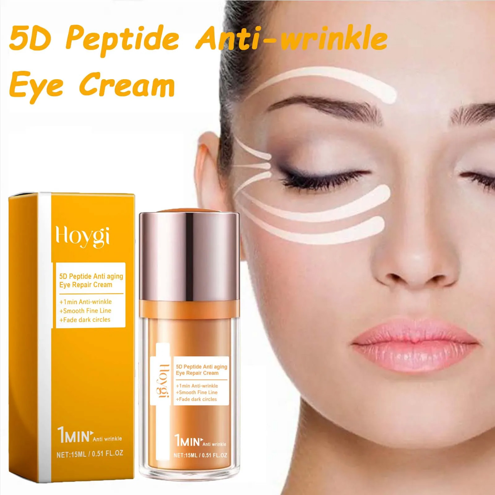 HOYGI 5D Peptide Anti Wrinkle  – Eye Cream Peptide recenzja i cena