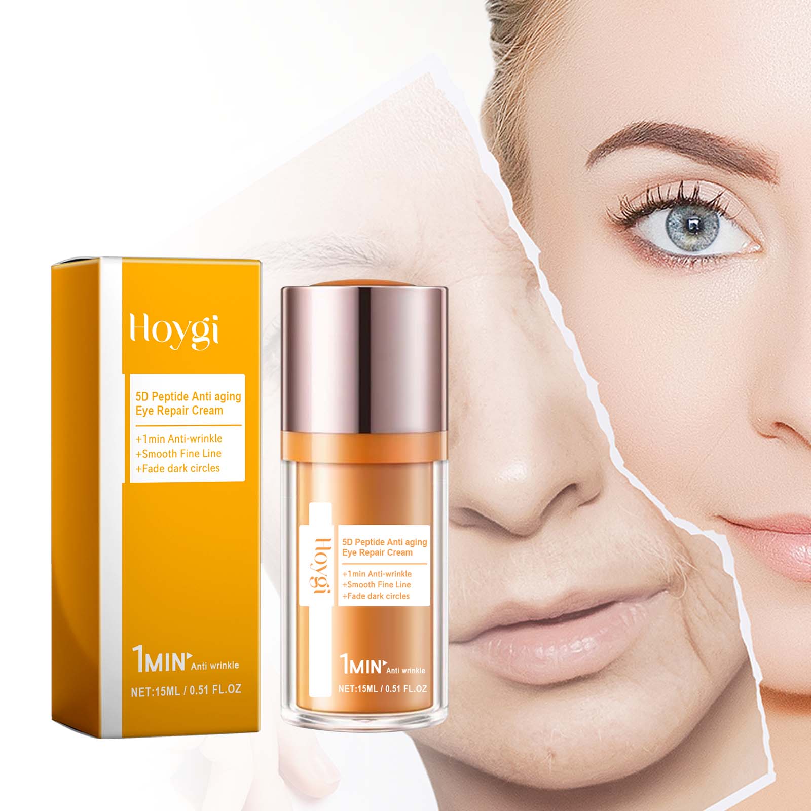 HOYGI 5D Peptide Anti Wrinkle  – Eye Cream Peptide recenzja i cena