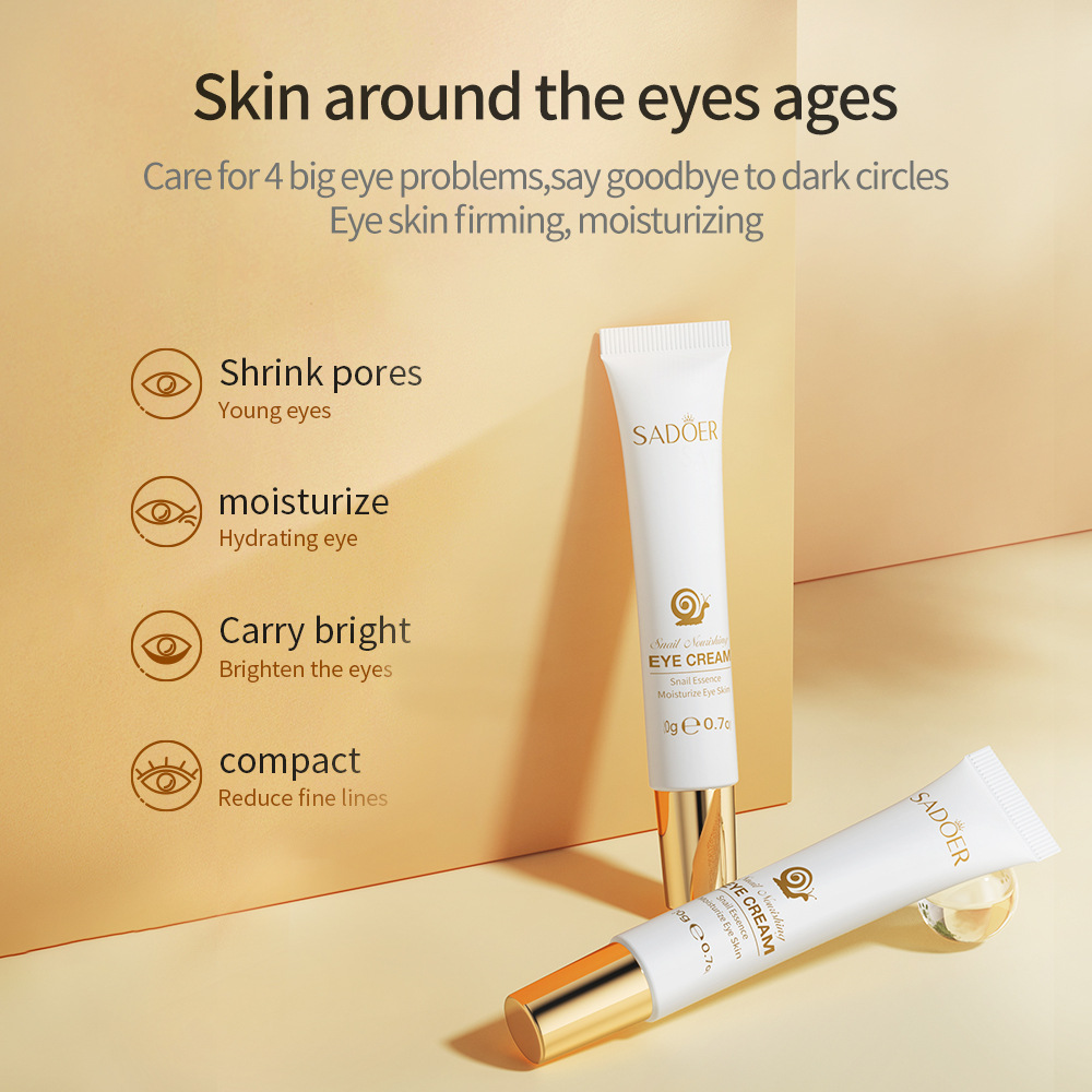 SADOER Snail Eye Cream Anti Wr – Snail Cream Gel recenzja i cena