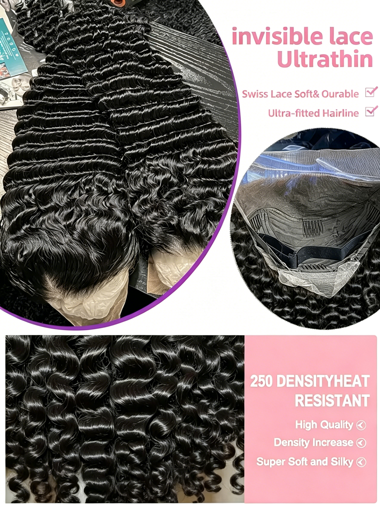 13x6 HD Loose Deep Wave Lace F – Skincare Only You recenzja i cena