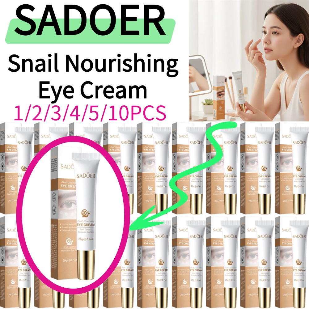 SADOER 1/3/5/10PCS Deep Nouris – Snail Cream Gel recenzja i cena