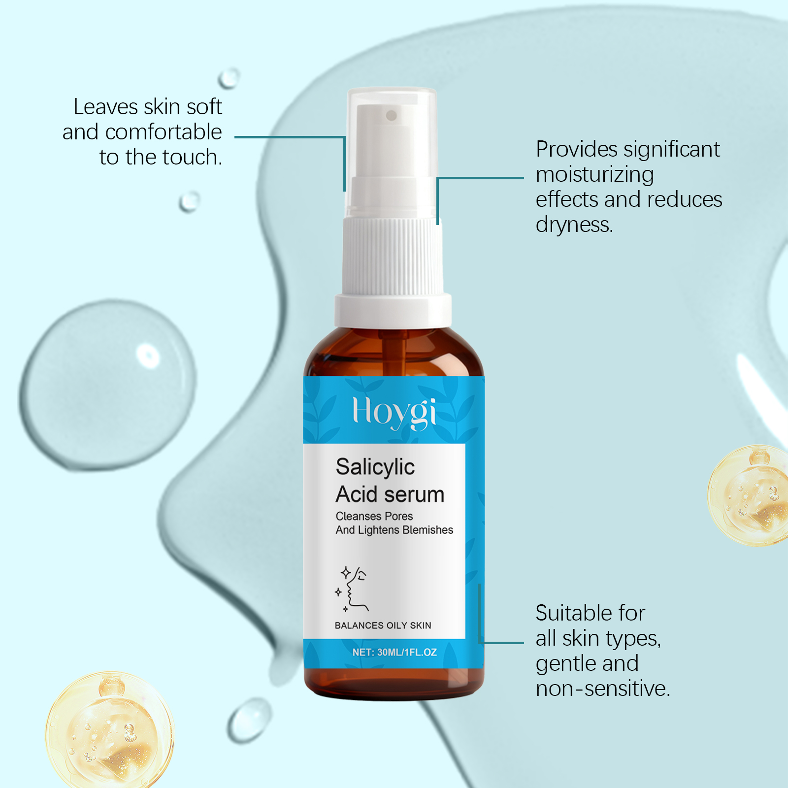 HOYGI Salicylic Acid Anti Acne – Skincare Salicylic Acid recenzja i cena