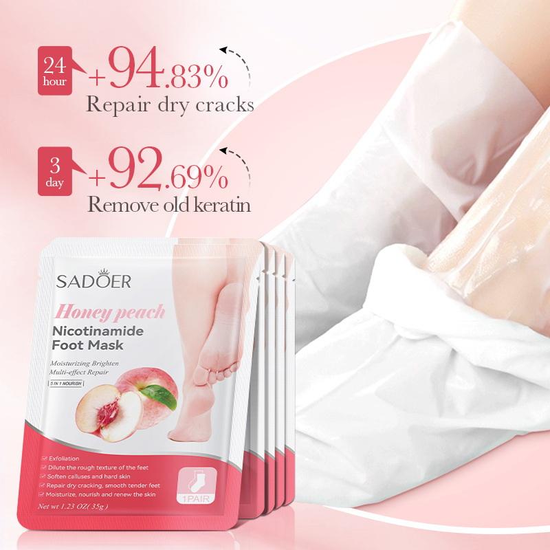1 Pairs SADOER Fruits Foot Mas – Skincare Exfoliating recenzja i cena