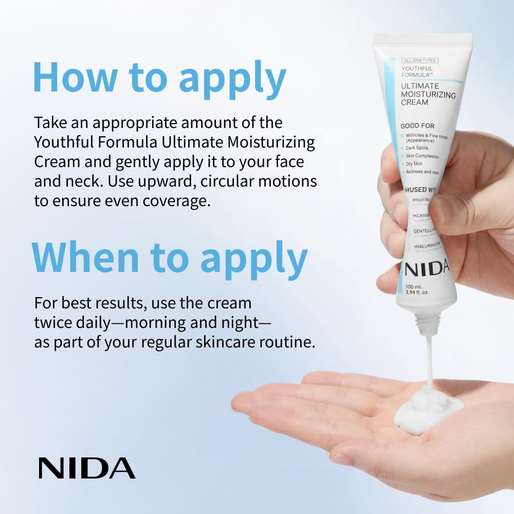 NIDA Moisturizing Cream+Sunscr – Eye Cream Peptide recenzja i cena